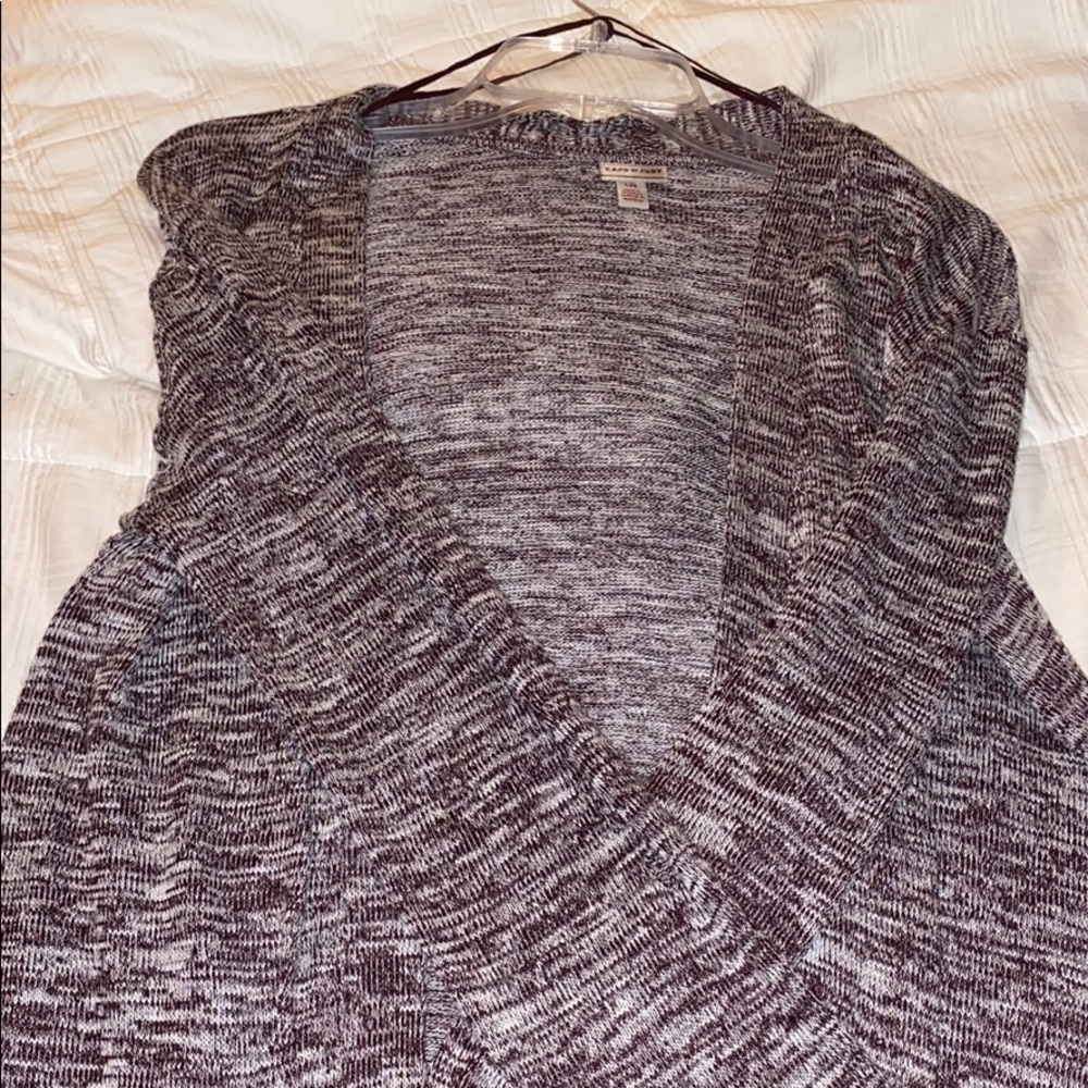 Purple Cardigan
